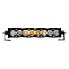 Baja Designs S8 LED 10" Light Bar - Wide Cornering Beam - Slim Off-Road LED Light Bar for Trucks, Wranglers, 4x4, UTV, ATV - Amber Backlight (Clear Lens) view 2