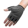 Alioth Star Cycling Gloves Men Women Half Finger Gel Padded Mountain Road Bicycle Race Breathable Summer Gloves (Black, XL) view 3