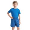 TopTie Big Boys Youth Soccer Short, 8 Inches Running Shorts with Pockets-Blue-S/ 8 view 1