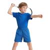 TopTie Big Boys Youth Soccer Short, 8 Inches Running Shorts with Pockets-Blue-S/ 8 view 4