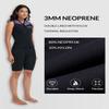 Lemorecn Wetsuit Top Women, 3mm Sleeveless Neoprene Wet Suit Tops Jacket Front Zip Diving Vest for Water Sports view 2