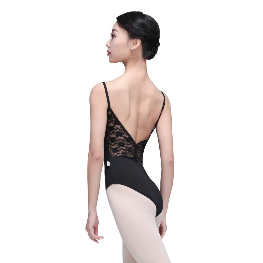 Baiwu Dance 116141023 Lace Gymnastics Leotards (Black, XL)