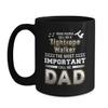 BeeTeeStore Tightrope Walker Dad Coffee Mug - People Call Me Tightrope Walker But the Most Important Call Me Dad 11oz Tea Cup - Quality Ceramic Father's Day Gift view 1
