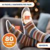 Bramble 80 Adhesive Toe Warmers for Feet (40 Pairs) | Long-Lasting Foot Warmers with Up to 10 Hours of Heat | Heat Pack Disposable Feet Warmers, Foot Warmer for Cold Weather & Outdoor Activities view 2