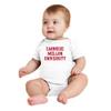UGP Campus Apparel YC01 - Carnegie Mellon Tartans Basic Block Creeper - 6 Months - White view 4