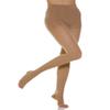 Alpha Medical 20-30 mmHg Compression Pantyhose w/ Open Toe, Graduated Compression & Support Hosiery Fine Italian Made Fashionable Stockings (Size 5 Nude)