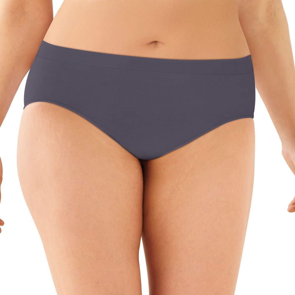 Bali Womens One Smooth U All-Around Smoothing Hi-Cut Panty, 8, Private Jet