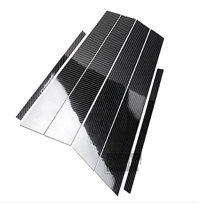 Eppar Carbon Fiber B Pillar Sticker for BMW X5 F15 2014-2017
