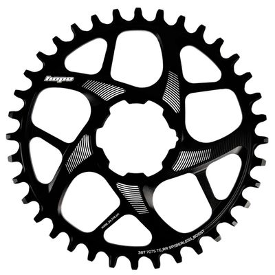 Hope SPIDERLESS Retainer Ring 32T Black Boost Direct Mount