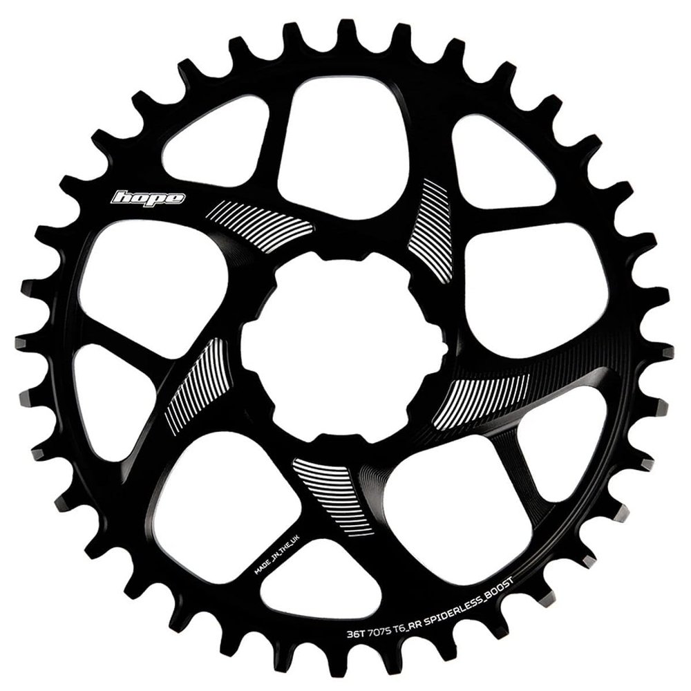 Hope SPIDERLESS Retainer Ring 32T Black Boost Direct Mount
