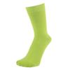 ZAKIRA Finest Combed Cotton Dress Socks in Plain Vivid Colours for Men, Women, 7-12 (US), Lime view 2