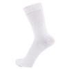ZAKIRA Finest Combed Cotton Dress Socks in Plain Vivid Colours for Men, Women, 7-12 (US), White view 1