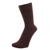 ZAKIRA Finest Combed Cotton Dress Socks in Plain Vivid Colours for Men, Women, 7-12 (US), Brown view 2