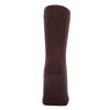 ZAKIRA Finest Combed Cotton Dress Socks in Plain Vivid Colours for Men, Women, 7-12 (US), Brown view 4