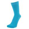 ZAKIRA Finest Combed Cotton Dress Socks in Plain Vivid Colours for Men, Women, 7-12 (US), Turquoise view 2