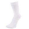 ZAKIRA Finest Combed Cotton Dress Socks in Plain Vivid Colours for Men, Women, 6-9 (US), White view 2