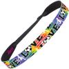 Hipsy Women's Adjustable NO SLIP I Love Soccer Headbands (Tie Dye Mixed Soccer 3pk) view 4
