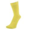 ZAKIRA Finest Combed Cotton Dress Socks in Plain Vivid Colours for Men, Women, 7-12 (US), Yellow Green view 2
