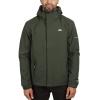 Trespass Tp75 Donelly Men's Outdoor Hooded Jacket X-Small Olive view 1