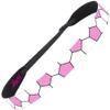 Hipsy Women's Adjustable NO SLIP I Love Soccer Headbands (Light Pink Mixed Soccer 3pk) view 2