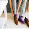 ZAKIRA Finest Combed Cotton Dress Socks in Plain Vivid Colours for Men, Women, 6-9 (US), Purple view 2