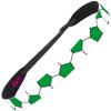 Hipsy Women's Adjustable NO SLIP I Love Soccer Headbands (Green Mixed Soccer 3pk) view 2