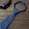 Spring Notion Boys' Pre-tied Woven Zipper Tie Medium Royal Blue Patterned view 2