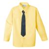 Spring Notion Boys' Pre-tied Woven Zipper Tie Medium Royal Blue Patterned view 3