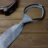 Spring Notion Boys' Pre-tied Woven Zipper Tie X-Small Lilac Dotted view 2