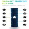 Flying Fisherman SunBandit Gaiter Mask for Men & Women, Multi-Functional Headwear, Steelhead Skin, Silver SB1724 view 2