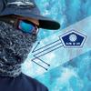 Flying Fisherman SunBandit Gaiter Mask for Men & Women, Multi-Functional Headwear, Steelhead Skin, Silver SB1724 view 4