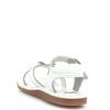 Rilo Dress Sandal for Girl's accentuated with a Butterfly and flower's. (8, White) view 4