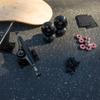 Cal 7 Skateboard Package Combo with 5 Inch / 129 Millimeter Trucks, 52mm 99A Wheels, Complete Set of Bearings and Steel Hardware (Black Truck + Black Wheels) view 3