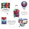 Explore Land Travel Luggage Cover Suitcase Protector Fits 31-32 Inch Case (Geometry, XL) view 3
