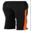 Augusta Sportswear Youth Medalist Pant 2.0 M Black/Orange view 1