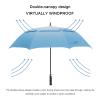 G4Free 68 Inch Automatic Open Golf Umbrella Double Canopy Extra Large Oversize Windproof Waterproof Stick Umbrellas(Sky Blue) view 4