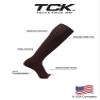 TCK Prosport Performance Tube Socks (Brown, X-Large) view 3