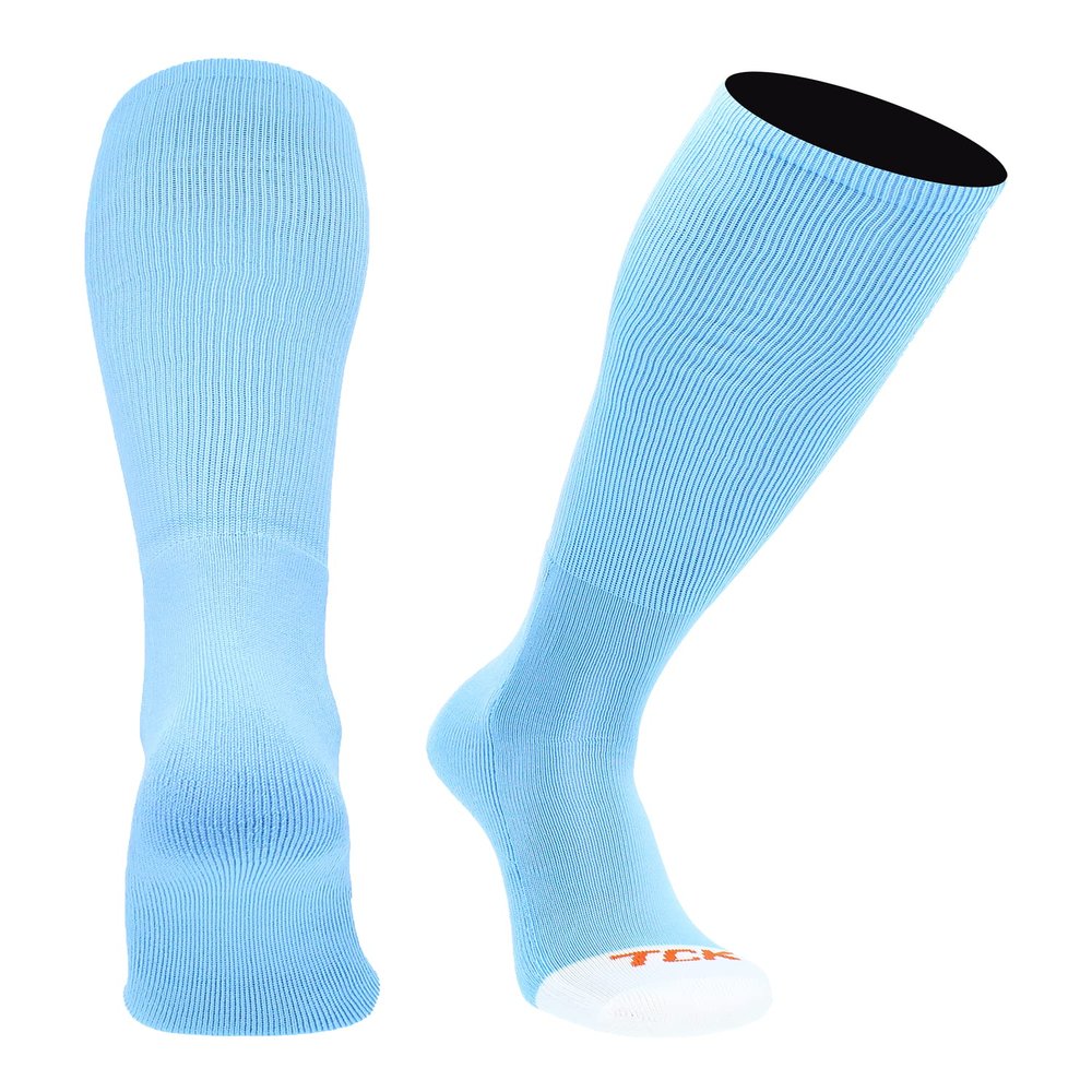 TCK Prosport Performance Tube Socks (Columbia Blue, X-Large)