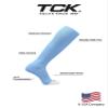 TCK Prosport Performance Tube Socks (Columbia Blue, X-Large) view 3