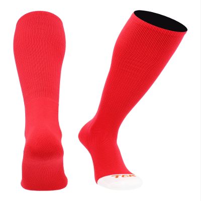 TCK Prosport Performance Tube Socks (Red, X-Large)