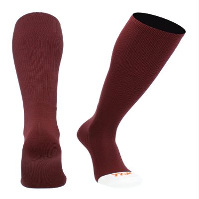 TCK Prosport Performance Tube Socks (Maroon, X-Large)