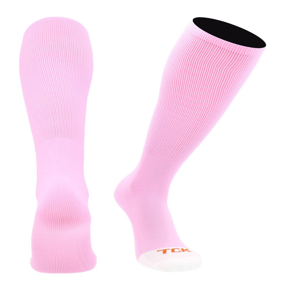 TCK Prosport Performance Tube Socks (Pink, X-Large)