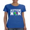 ALLNTRENDS Women's T Shirt Autism Mom Autistic Awareness Tshirt (3XL, Royal Blue) view 1