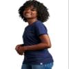 Russell Athletic Womens Cotton Performance T-Shirts T Shirt, Short - Navy, Small US view 3