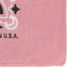 American Made Light Pink Western Paisley Bandana - Single Piece 22x22 view 4