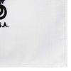American Made White Western Paisley Bandana - Single Piece 22x22 view 3