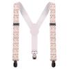IBTOM CASTLE Kids Baby Y Back Adjustable Elastic Suspender Strong Clip-on Braces Bow Tie Set for Boys & Girls Multicolor Polka Dots One Size view 2