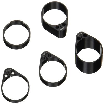 PRO ESPACIADORES Vibe 1-1/4" Top, 3, 5, 10, 15mm Spacers Set Unisex Adult, Grey