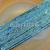 AD Beads Natural Hematite Gemstone Faceted Square Cube Loose Beads 16" 2x2mm 4x4mm (2x2mm, Metallic Green) view 2