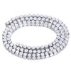 AD Beads 100 Pieces Natural Hematite Square Corn cuted Cube Loose Beads 16" for Necklace, Bracelet, Earring, Anklet Jewelry Making or Crafty Design (4x4mm, Metallic Silver) view 1